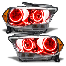 Cargar imagen en el visor de la galería, Oracle 11-13 Dodge Durango SMD HL Halogen - Chrome - Red