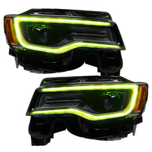Cargar imagen en el visor de la galería, Oracle 1421 Jeep Grand Cherokee Dynamic Headlight DRL Upgrade Kit  ColorSHIFT Dynamic SEE WARRANTY