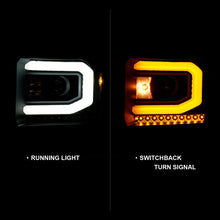Cargar imagen en el visor de la galería, ANZO GMC SIERRA 1500 14-15 2500H/15-19 Proyector Faro Estilo Plancha Negro con Switchback (Halógeno)