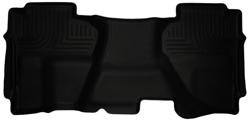 Husky Liners 07-13 Chevrolet Silverado 1500 Ext Cab WeatherBeater Revestimientos de piso para segundo asiento negro