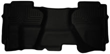 Cargar imagen en el visor de la galería, Husky Liners 07-13 Chevrolet Silverado 1500 Ext Cab WeatherBeater Revestimientos de piso para segundo asiento negro