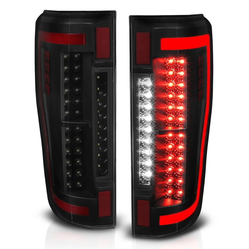 Luces traseras LED ANZO 2017+ Ford F-250 - Negro/Ahumado