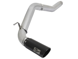 aFe Atlas Escape 5 pulgadas DPF-Back Al Steel 2016 Nissan Titan XD V8-5.0L Punta negra