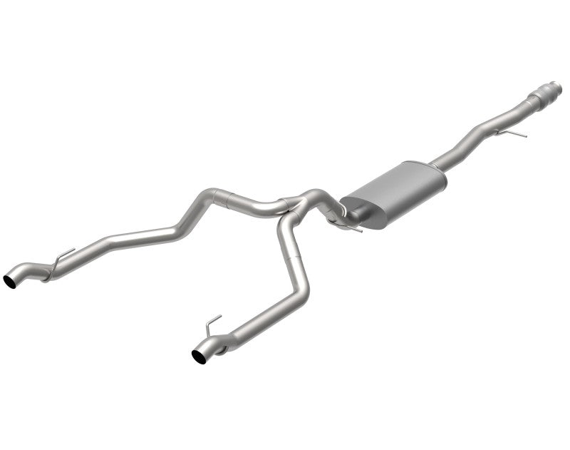 Camioneta Kooks 19+ GM serie 1500 6.2L CC con caja corta OEM x 3-1/2 pulgadas SS Catback utiliza puntas OEM en el parachoques