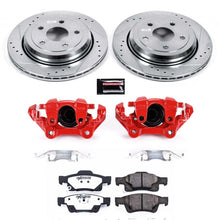 Load image into Gallery viewer, Power Stop 11-17 Dodge Durango Rear Z36 Truck &amp; Tow Brake Kit w/Calipers