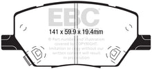 Cargar imagen en el visor de la galería, EBC 15+ Fiat 500X 1.4 Turbo Ultimax2 Front Brake Pads
