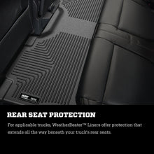 Cargar imagen en el visor de la galería, Husky Liners 15-23 Ford F-150 SuperCab WeatherBeater Revestimiento de piso para segundo asiento negro