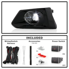 Cargar imagen en el visor de la galería, Spyder Nissan Altima 19-20 OEM Full LED Fog Lights w/ Universal Switch Clear FL-NA19-LED-C