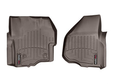 Cargar imagen en el visor de la galería, WeatherTech 2014-2015 Ford F-250/F-350/F-450/F-550 Front FloorLiner - Cocoa