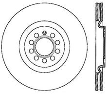 Cargar imagen en el visor de la galería, StopTech Power Slot 09 VW CC (Passat CC) / 06-09 Passat Front Right CRYO-STOP Slotted Rotor