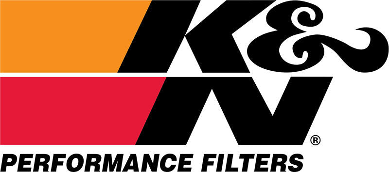 K&N Filter Universal Rubber Oval Straight 4.5in OL x 3.75in OW x 7in Height 20 Degree Angle