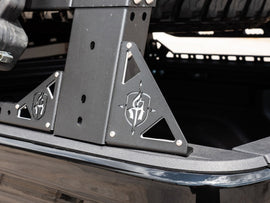 Road Armor 05-19 Toyota Tacoma TRECK Kit de soporte de montaje de base de bastidor sin taladros - Tex Blk