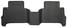 Cargar imagen en el visor de la galería, Husky Liners 15 Chevrolet Colorado Crew Cab WeatherBeater Revestimientos negros para el piso del segundo asiento