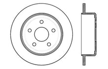 Load image into Gallery viewer, StopTech Power Slot 07-13 Jeep Wrangler Rear Left Drilled &amp; Slotted Rotor