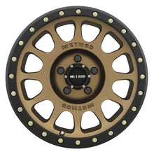 Cargar imagen en el visor de la galería, Method MR305 NV 18x9 0mm Offset 5x150 116.5mm CB Method Bronze/Black Street Loc Wheel
