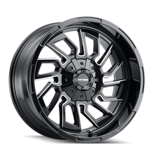 Cargar imagen en el visor de la galería, Mayhem 8111 Flywheel 20x10 / 8x180 BP / -19mm Offset / 124.1mm Hub Black w/ Milled Spokes Wheel