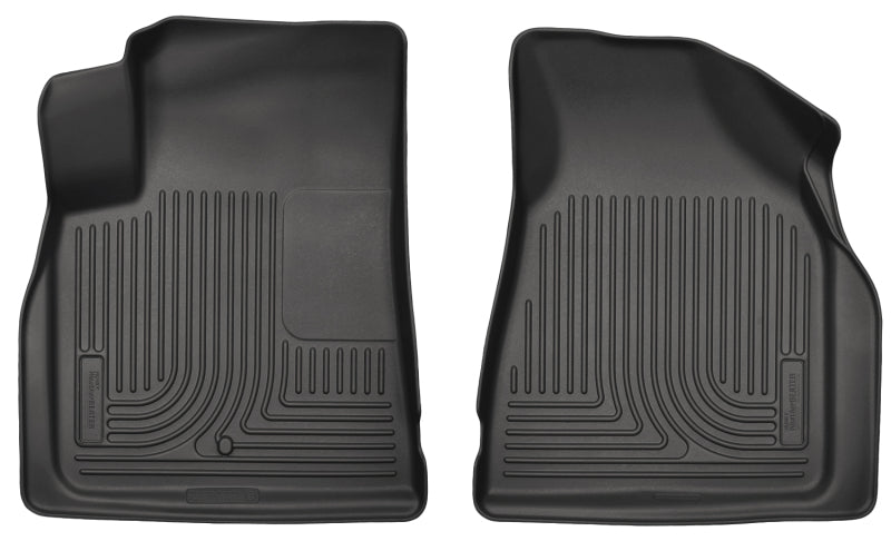 Husky Liners 09-14 Chevy Traverse/07-14 GMC Acadia Weatherbeater Revestimientos de piso delantero negro