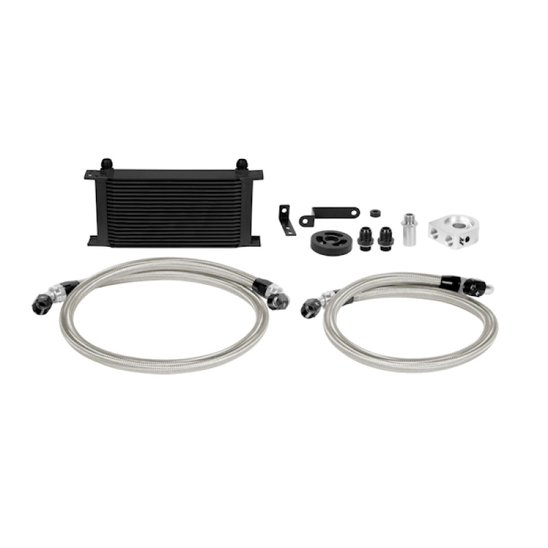 Mishimoto 08-14 Subaru WRX Kit de enfriador de aceite - Negro