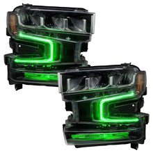 Cargar imagen en el visor de la galería, Oracle 19-21 Chevy Silverado 1500 RGB+W Headlight DRL Upgrade Kit - ColorSHIFT 2 SEE WARRANTY