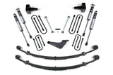 Up-99 F250-F350 4-2.5 block & Add-a-leaf top