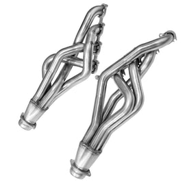 Kooks 11-14 Ford Mustang Shelby GT500 1-3/4 x 3 cabezal y kit de tubería X con gato verde