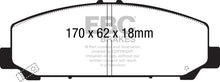Cargar imagen en el visor de la galería, EBC 06-07 Infiniti QX56 5.6 (Akebono) Ultimax2 Front Brake Pads