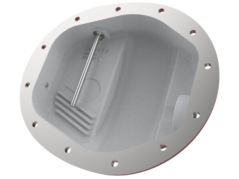 aFe Pro Series GMCH 9.5 Cubierta de diferencial trasero roja con aletas mecanizadas 19-20 GM Silverado/Sierra 1500