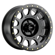 Cargar imagen en el visor de la galería, Method MR305 NV 20x9 +25mm Offset 5x150 116.5mm CB Matte Black Wheel