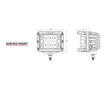 Cargar imagen en el visor de la galería, Rigid Industries D-SS Spot con lente PRO ámbar (par)