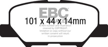 Cargar imagen en el visor de la galería, EBC 13+ Mitsubishi Outlander 2.4 FWD Greenstuff Rear Brake Pads