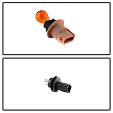 Cargar imagen en el visor de la galería, Xtune Ford F150 04-08 Amber Crystal Headlights Black Smoked HD-JH-FF15004-AM-BSM