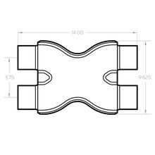 Load image into Gallery viewer, MagnaFlow Smooth Trans X 3/3 X 14 SS