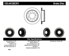 Cargar imagen en el visor de la galería, Stoptech 03-09 Toyota 4Runner / 05-14 Toyota FJ Cruiser Rear Performance Cryo Brake Rotor