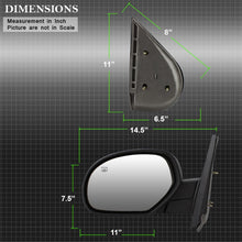 Cargar imagen en el visor de la galería, xTune 07-14 Chevy Silverado Power Heated Mirror - Left MIR-03CS07-PW-L