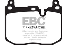 Cargar imagen en el visor de la galería, Pastillas de freno delanteras Redstuff EBC 14+ BMW M3 3.0 Twin Turbo (F80)