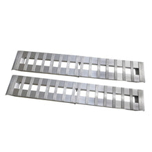 Cargar imagen en el visor de la galería, Gen-Y Heavy-Duty 8ft Aluminum Foldable Loading Ramps 15in x 96in 3K Capacity Per Ramp - Pair