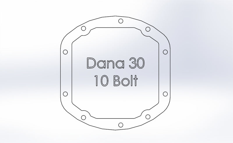 aFe Street Series Dana 30 Cubierta diferencial delantera negra con aletas mecanizadas 97-18 Jeep Wrangler