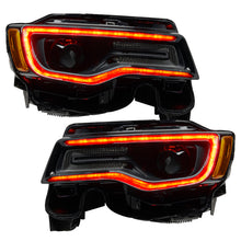 Cargar imagen en el visor de la galería, Oracle 1421 Jeep Grand Cherokee Dynamic Headlight DRL Upgrade Kit  ColorSHIFT Dynamic SEE WARRANTY