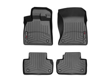 Cargar imagen en el visor de la galería, WeatherTech 2018+ Audi Q5 Front And Rear FloorLiner - Black