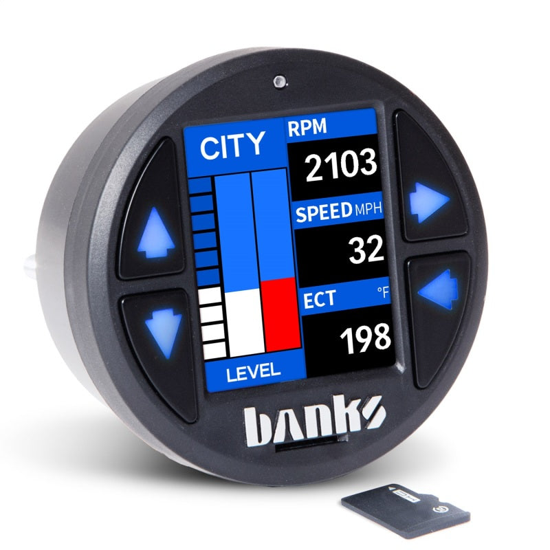 Amplificador de sensibilidad del acelerador Banks Power Pedal Monster con iDash Datamonster - Mazda/Scion/Toyota
