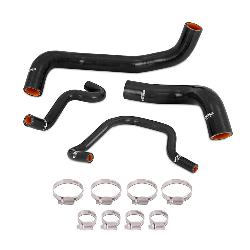 Mishimot 16+ Infiniti Q50/Q60 3.0T Kit de manguera de refrigerante de silicona - Negro