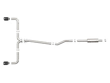 Cargar imagen en el visor de la galería, aFe Takeda Escape Cat-Back de 2-1/2 pulgadas 304 SS con puntas negras 14-18 Mazda 3 L4 2.0L/2.5L