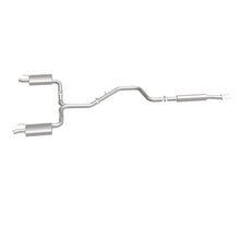 Cargar imagen en el visor de la galería, MagnaFlow Cat-Back SS 2.25/2.5in Dual Split Rear Exit Polished 3in Tip 2015 Chev Impala 3.6L V6