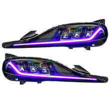 Cargar imagen en el visor de la galería, Oracle 20-21 Toyota Supra GR RGB+A Headlight DRL Upgrade Kit - ColorSHIFT SEE WARRANTY