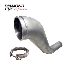 KIT Diamond Eye 4in DWNP HX40 BRIDA TURBO-DIRECT CON ABRAZADERA V-Band AL DODGE 94-02