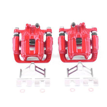 Cargar imagen en el visor de la galería, Power Stop 10-18 Acura RDX Rear Red Calipers w/Brackets - Pair