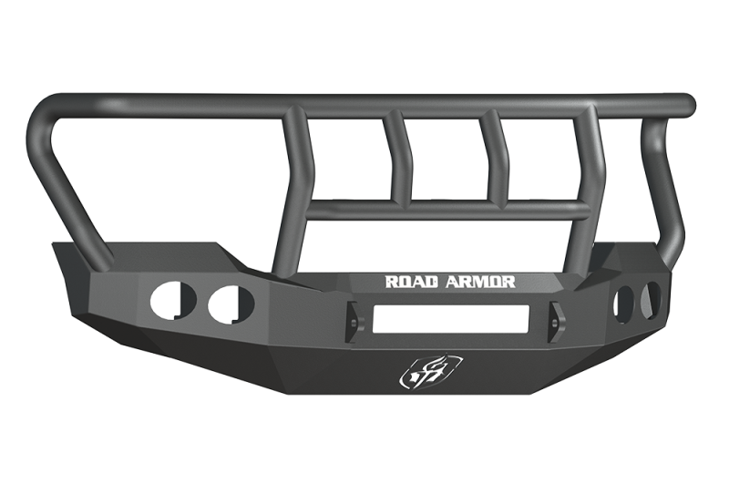 Road Armor 11-16 Ford F-250 Stealth parachoques delantero con Titan II Guard Wide Flare - Tex Blk
