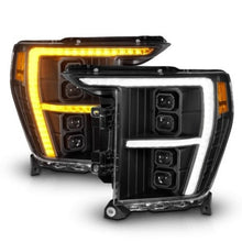 Load image into Gallery viewer, ANZO 21-23 Ford F-150 (w/Factory Halogen) Z-Series Full LED Proj Headlights - Driver Side ONLY