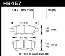 Cargar imagen en el visor de la galería, Hawk Performance Ceramic Street Brake Pads