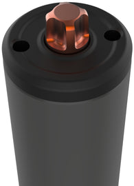 Serie Fox 2.0 Factory de 2 pulgadas. Tope de tope 1-1/4 pulg. Montaje de pellizco del eje